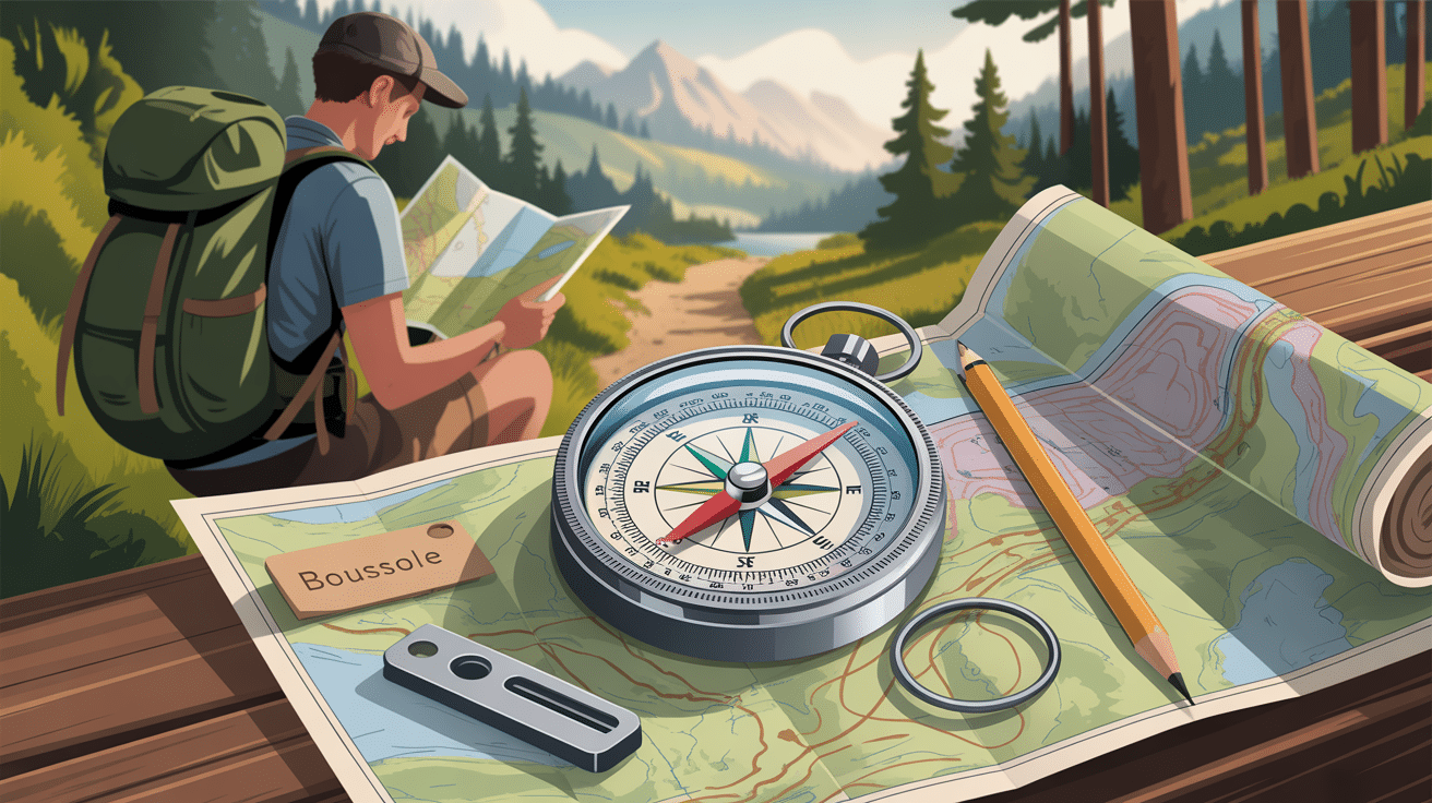 Bien choisir sa boussole de randonnée