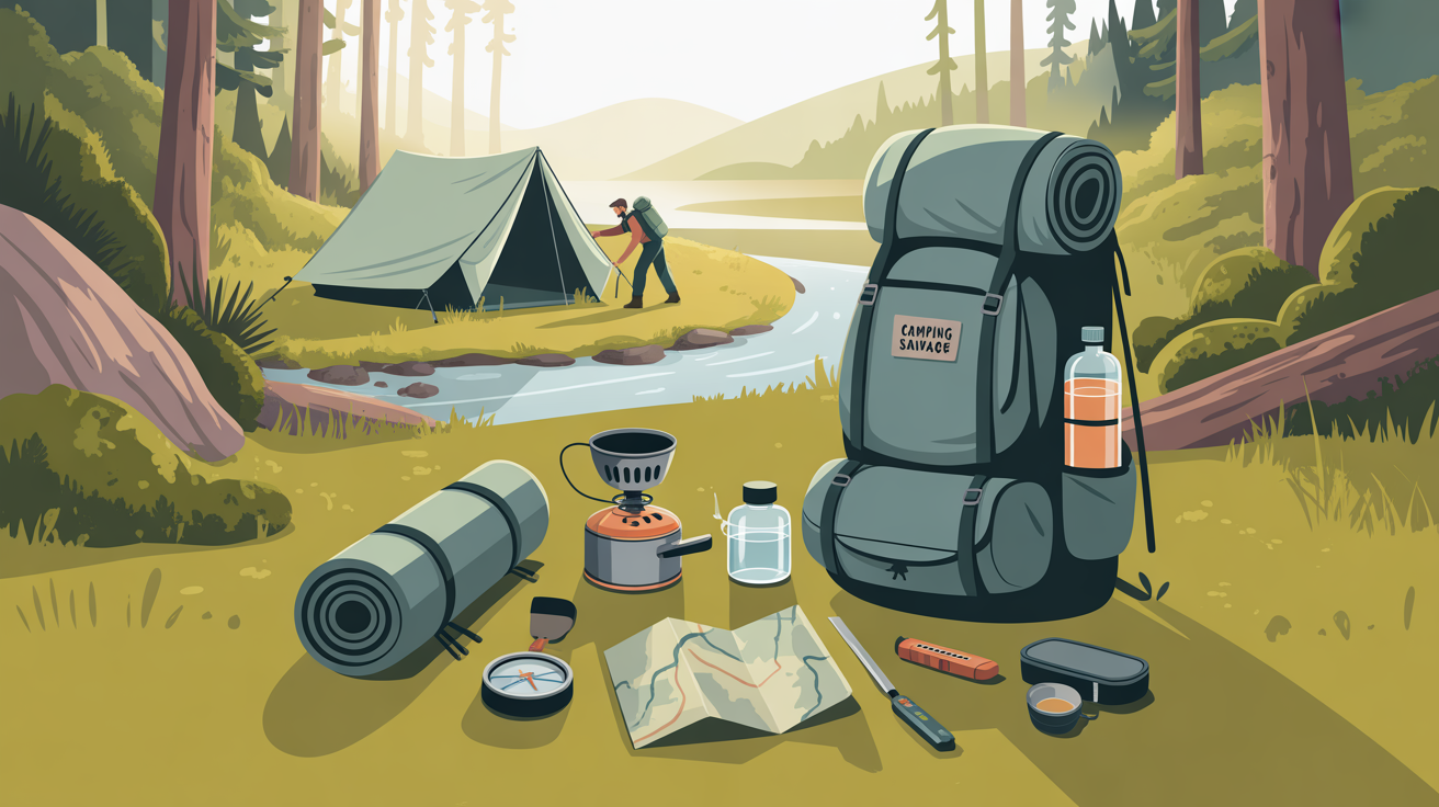 Quelles bases pour le matériel de camping sauvage ?