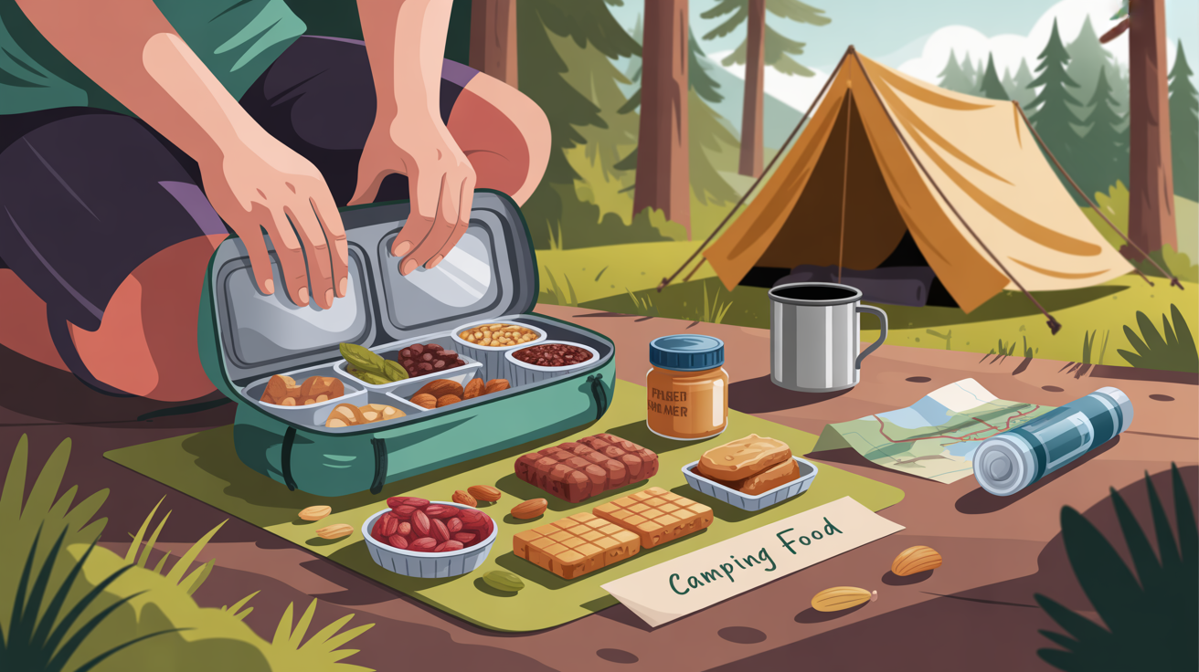 Camping sauvage : que manger pour bien se nourrir ?
