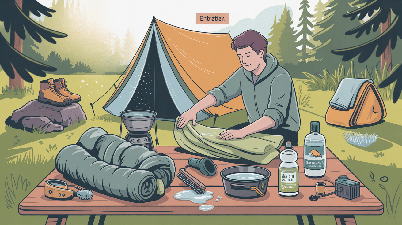 Comment entretenir et nettoyer votre matériel de camping ?