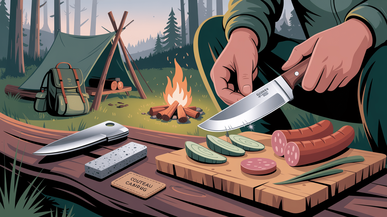 Camping : choisir le couteau idéal