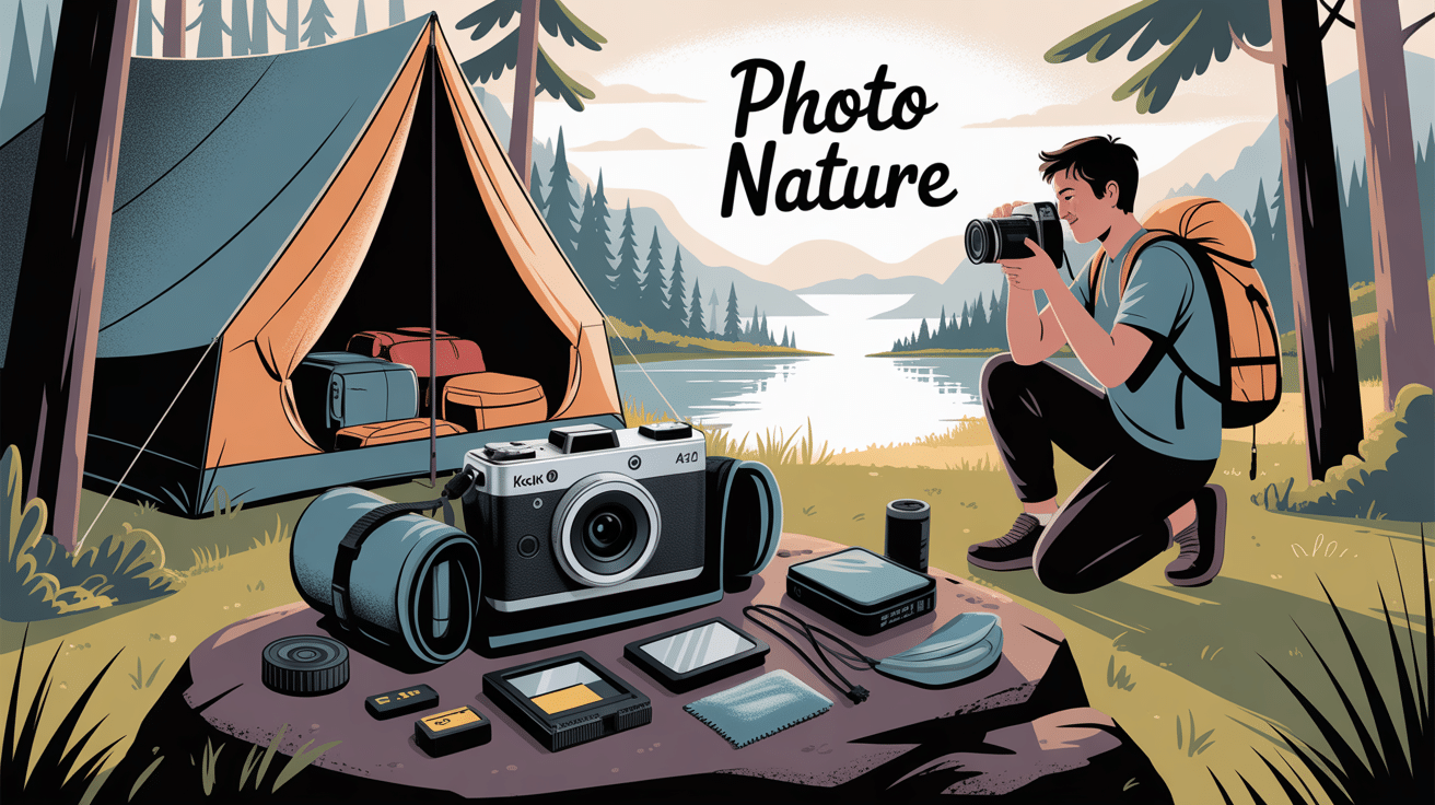 Comment immortaliser la nature en camping ?