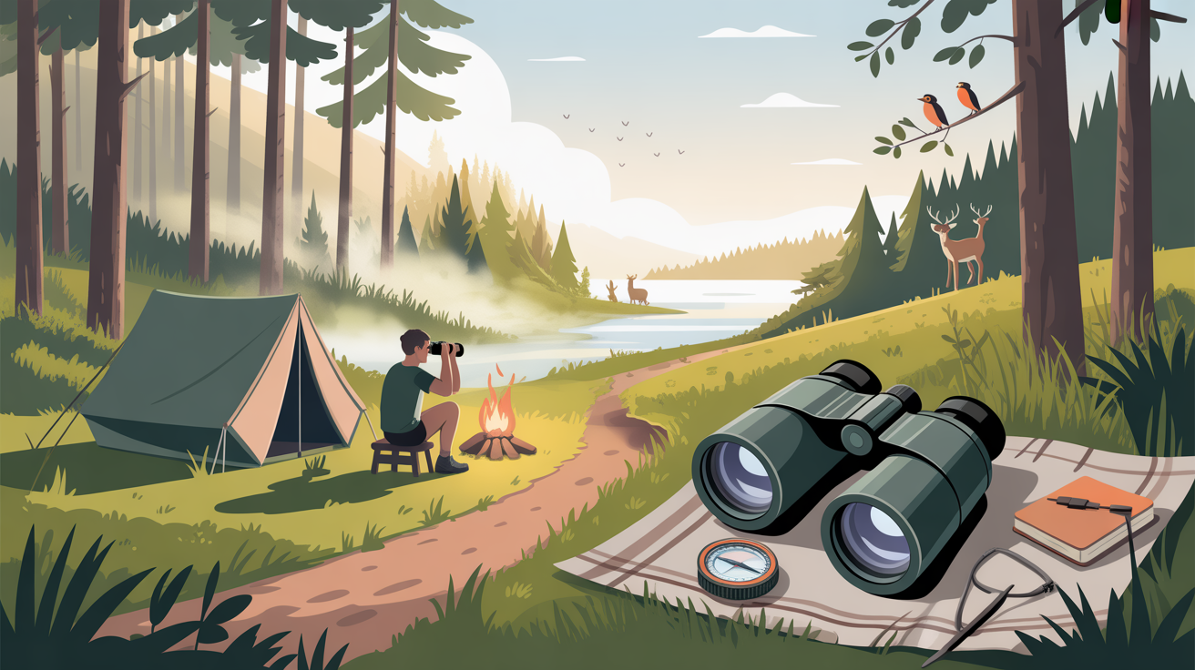 Camping : comment choisir ses jumelles d’observation ?