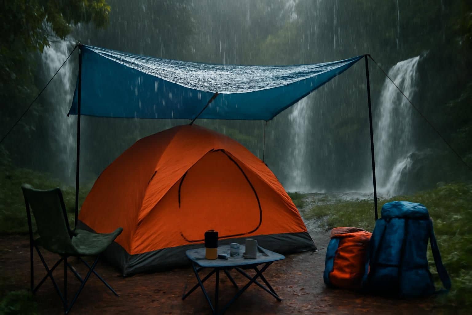 découvrez nos astuces et conseils pratiques pour rester au sec en camping sous la pluie, afin de profiter pleinement de votre aventure malgré le mauvais temps.