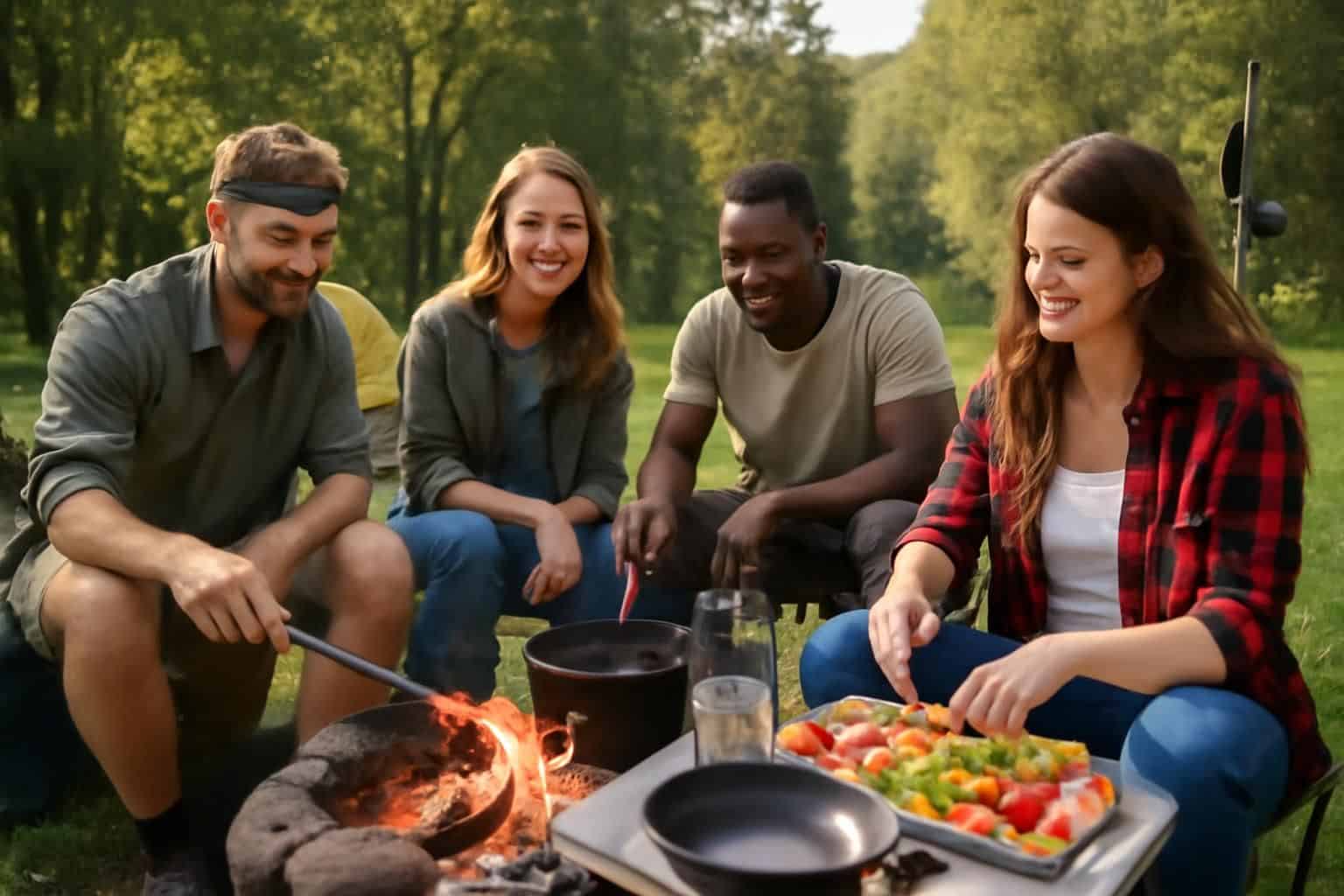 Astuces simples pour cuisiner facilement en camping