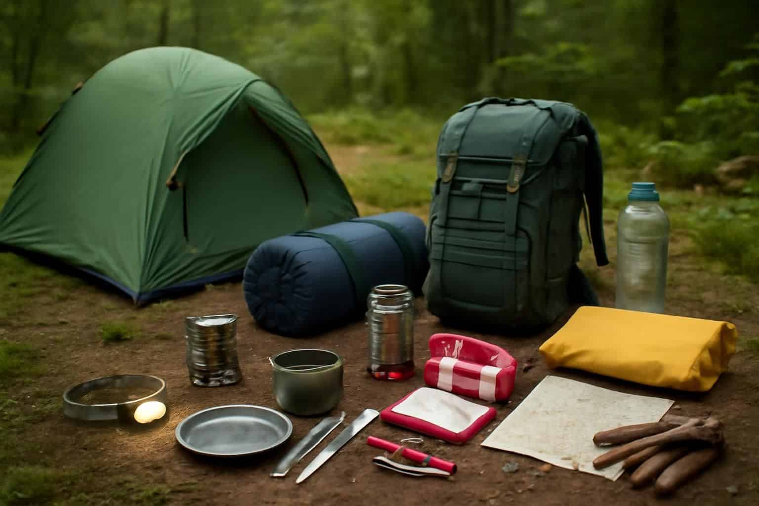 Liste essentielle du matériel pour un camping sauvage réussi