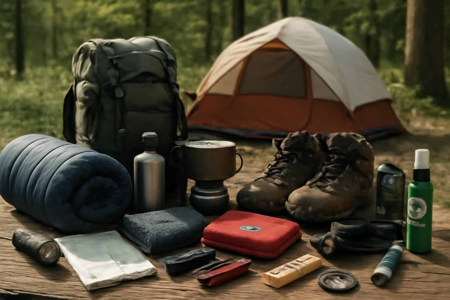 Liste essentielle pour camping en tente : tout ce qu’il faut emporter